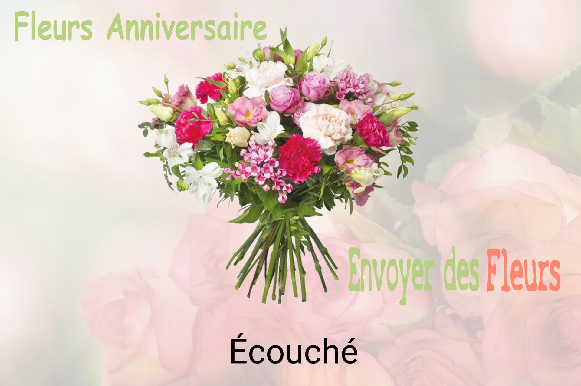 Bouquet de fleurs d’anniversaire livré à Écouché